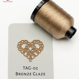 TAG SERIES SILVER 3-PLY METALLIC THREAD | OEKO-TEX® I Class Certified