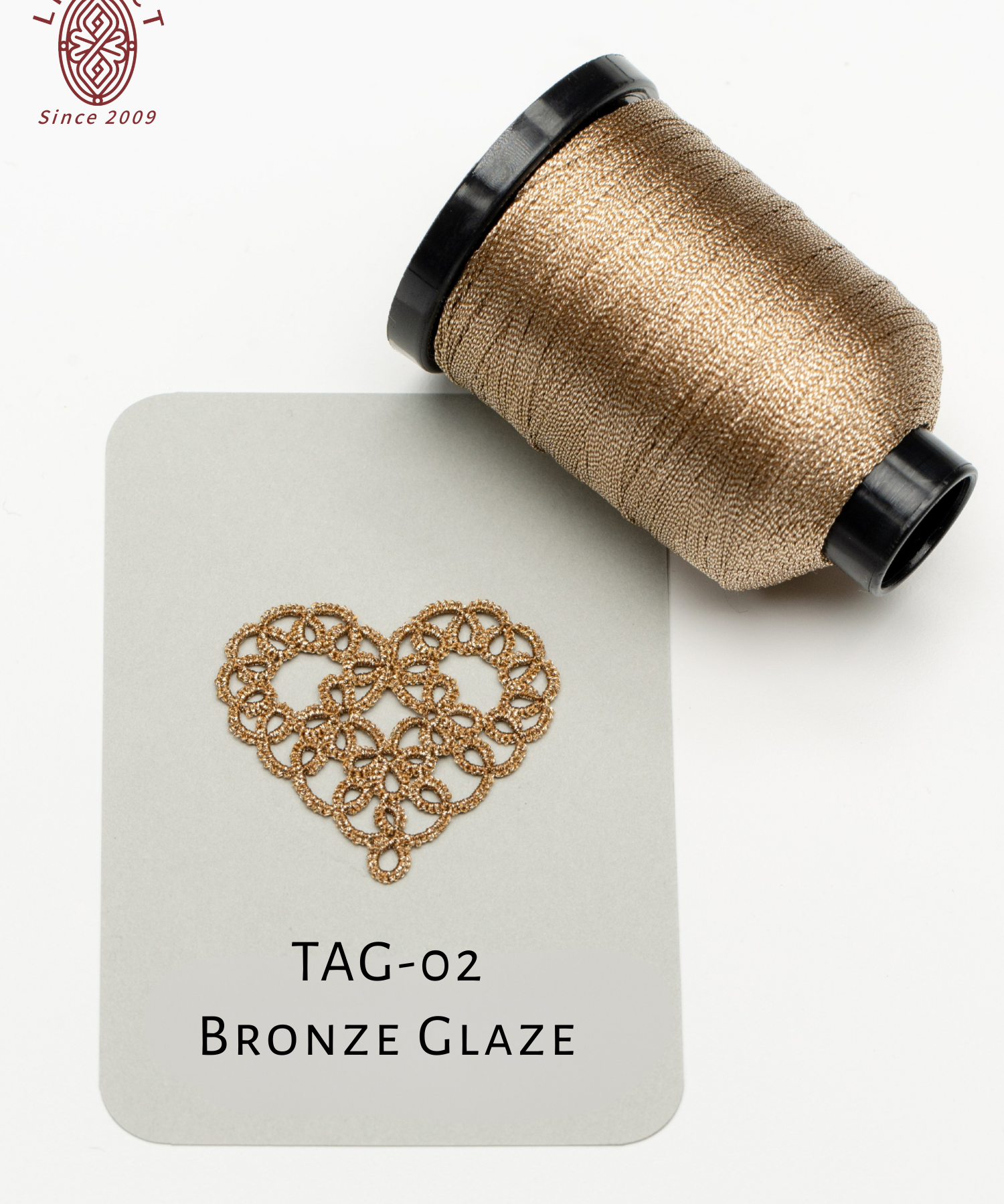 TAG SERIES SILVER 3-PLY METALLIC THREAD | OEKO-TEX® I Class Certified