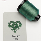 TAG SERIES SILVER 3-PLY METALLIC THREAD | OEKO-TEX® I Class Certified
