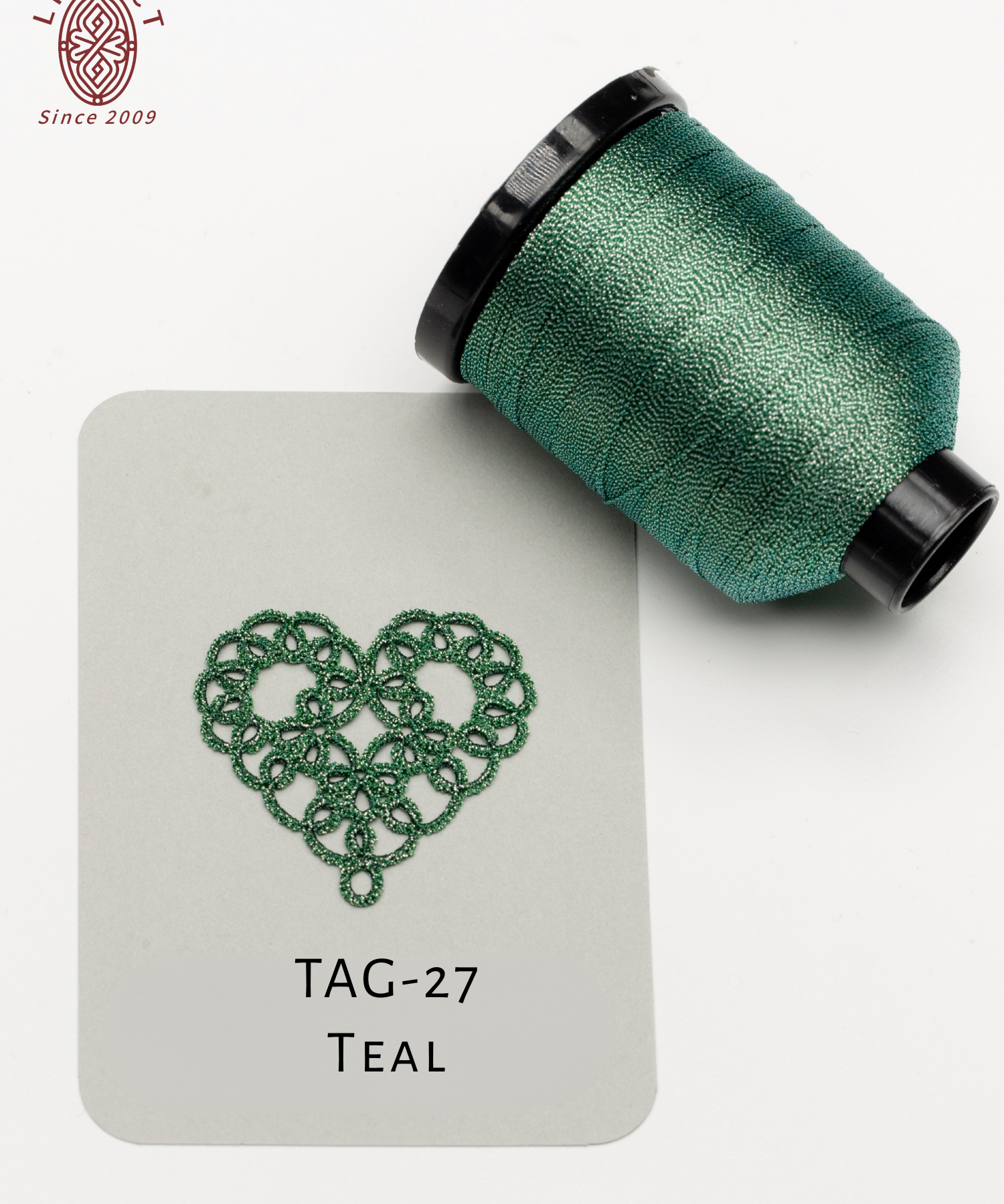 TAG SERIES SILVER 3-PLY METALLIC THREAD | OEKO-TEX® I Class Certified