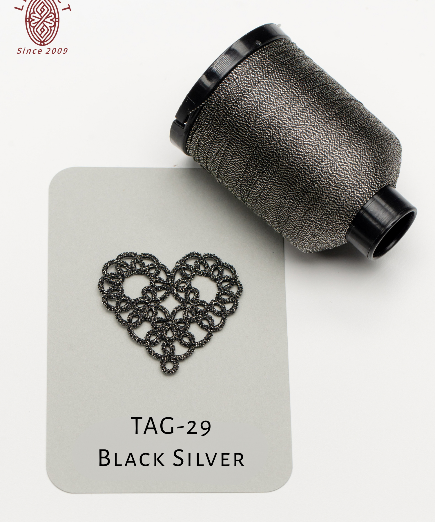 TAG SERIES SILVER 3-PLY METALLIC THREAD | OEKO-TEX® I Class Certified