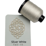 TAG SERIES SILVER METALLIC THREAD | OEKO-TEX® I Class Certified