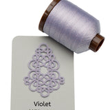 Macaroon Lace Metallic Thread ｜ Violet Collection