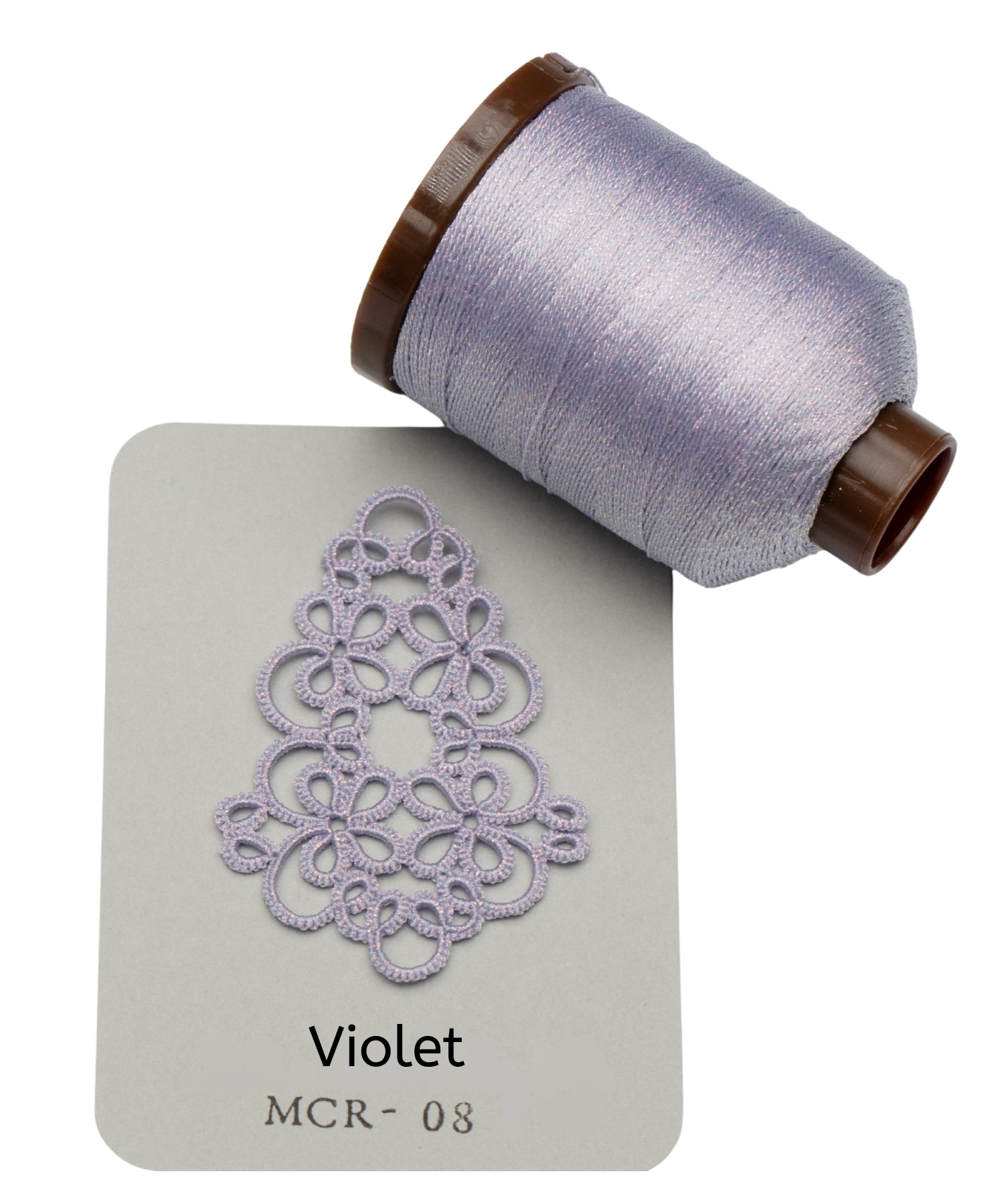 Macaroon Lace Metallic Thread ｜ Violet Collection