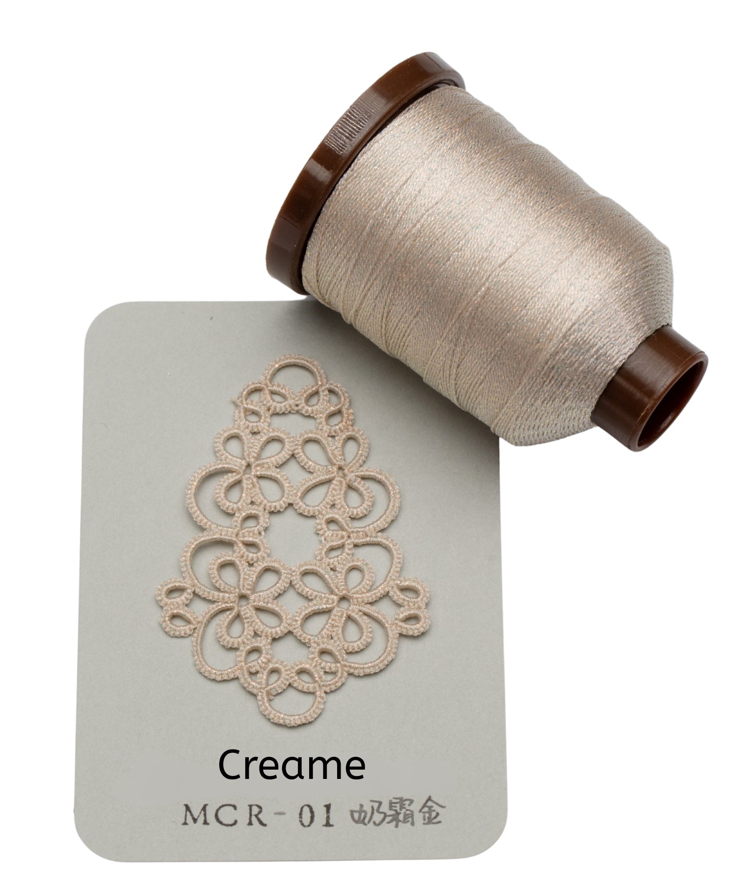 Macaroon Lace Metallic Thread ｜ Earthy Collection