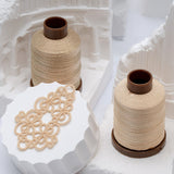 Macaroon Lace Metallic Thread ｜ Earthy Collection