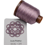 SXK SEREIS LACE METALLIC THREAD ｜ BLUSH VIOLET COLLECTION