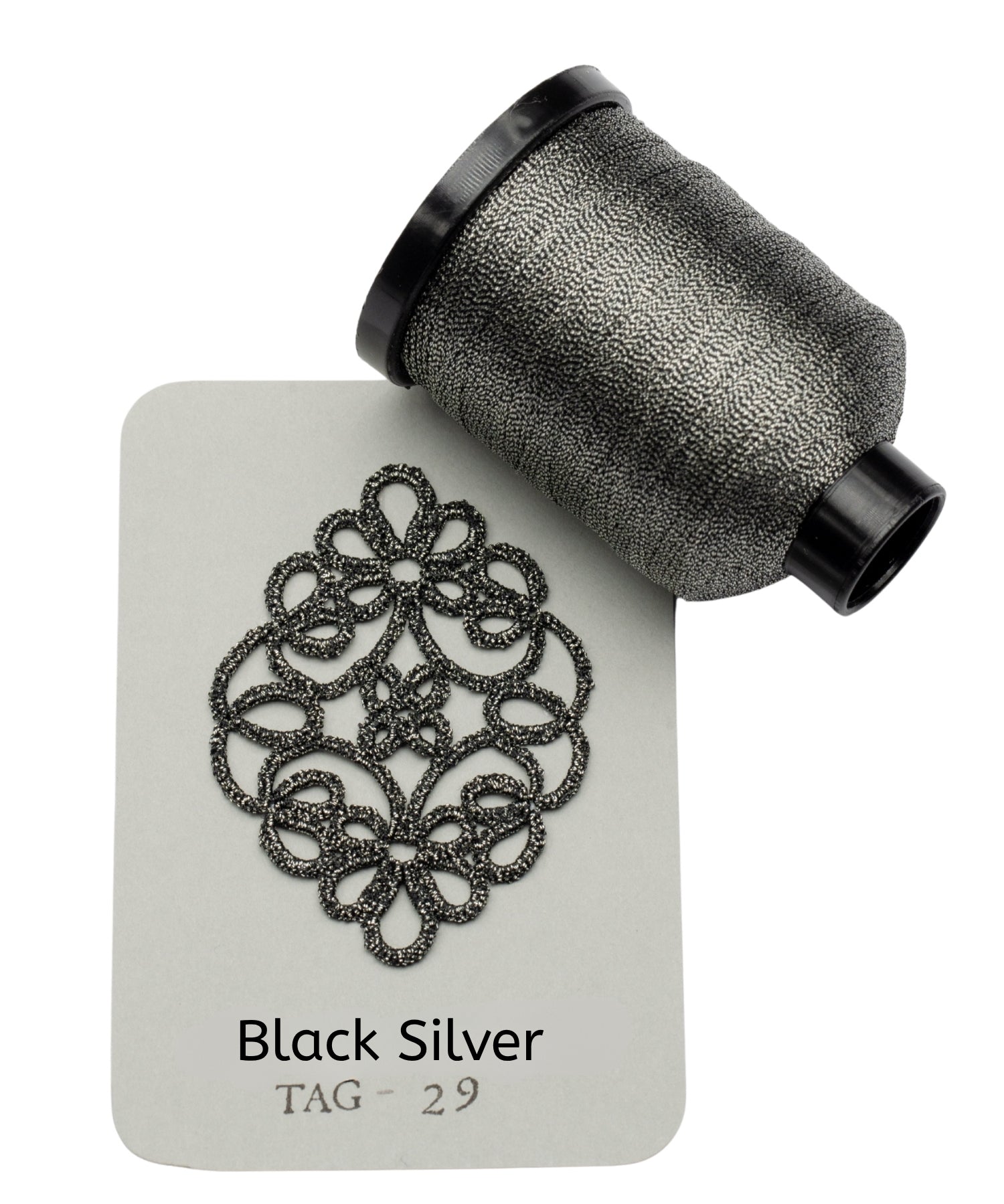 TAG SERIES SILVER METALLIC THREAD | OEKO-TEX® I Class Certified