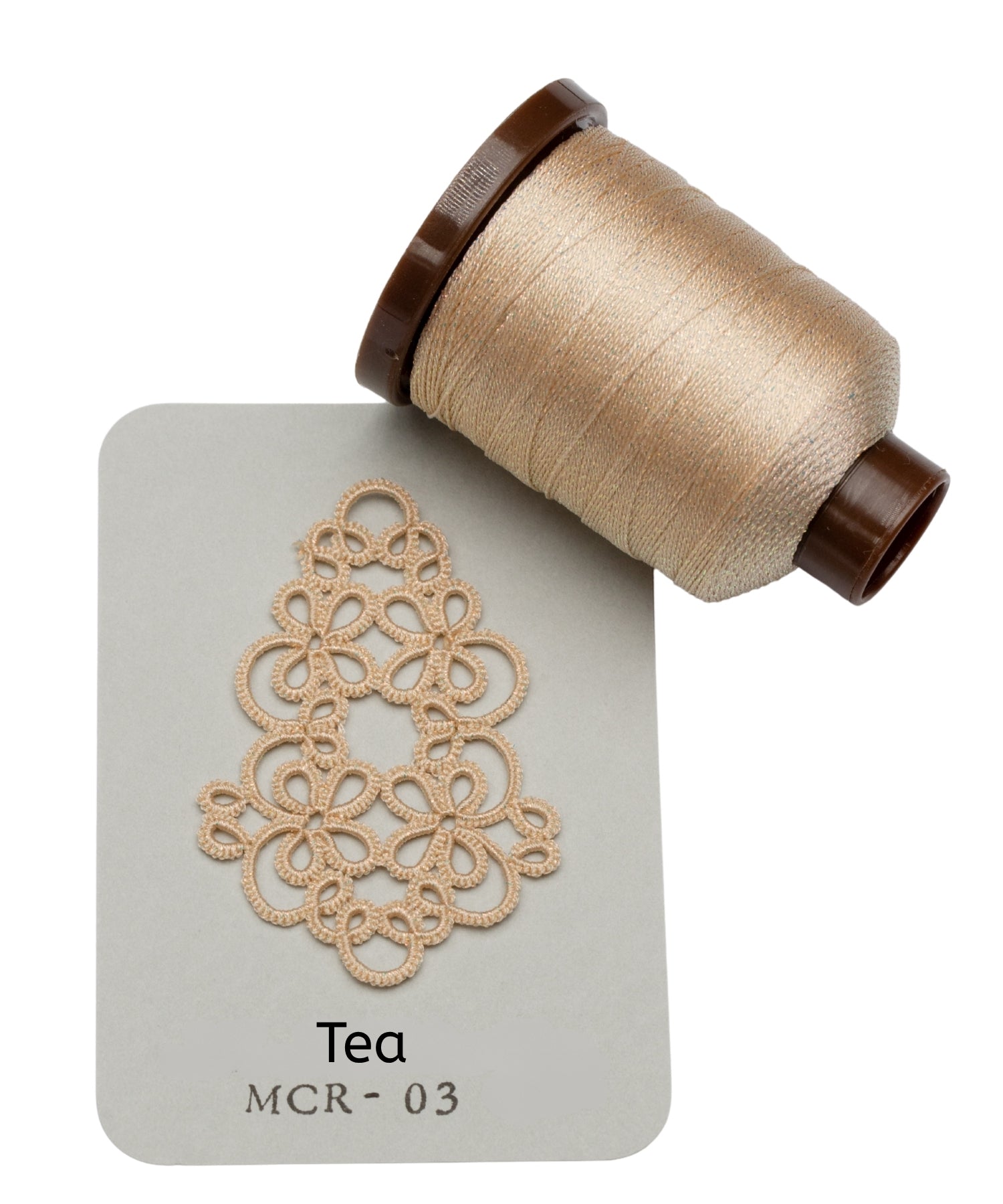 Macaroon Lace Metallic Thread ｜ Earthy Collection