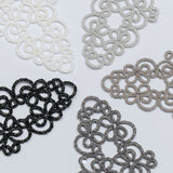 Macaroon Lace Metallic Thread ｜ Monochrome Collection