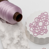 MACAROON LACE METALLIC THREAD ｜ BLUSH REVERIE COLLECTION