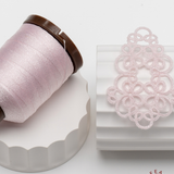 MACAROON LACE METALLIC THREAD ｜ BLUSH REVERIE COLLECTION