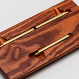 WOODEN THREAD SPOOL HOLDER & TRAY