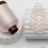 MACAROON LACE METALLIC THREAD ｜ BLUSH REVERIE COLLECTION